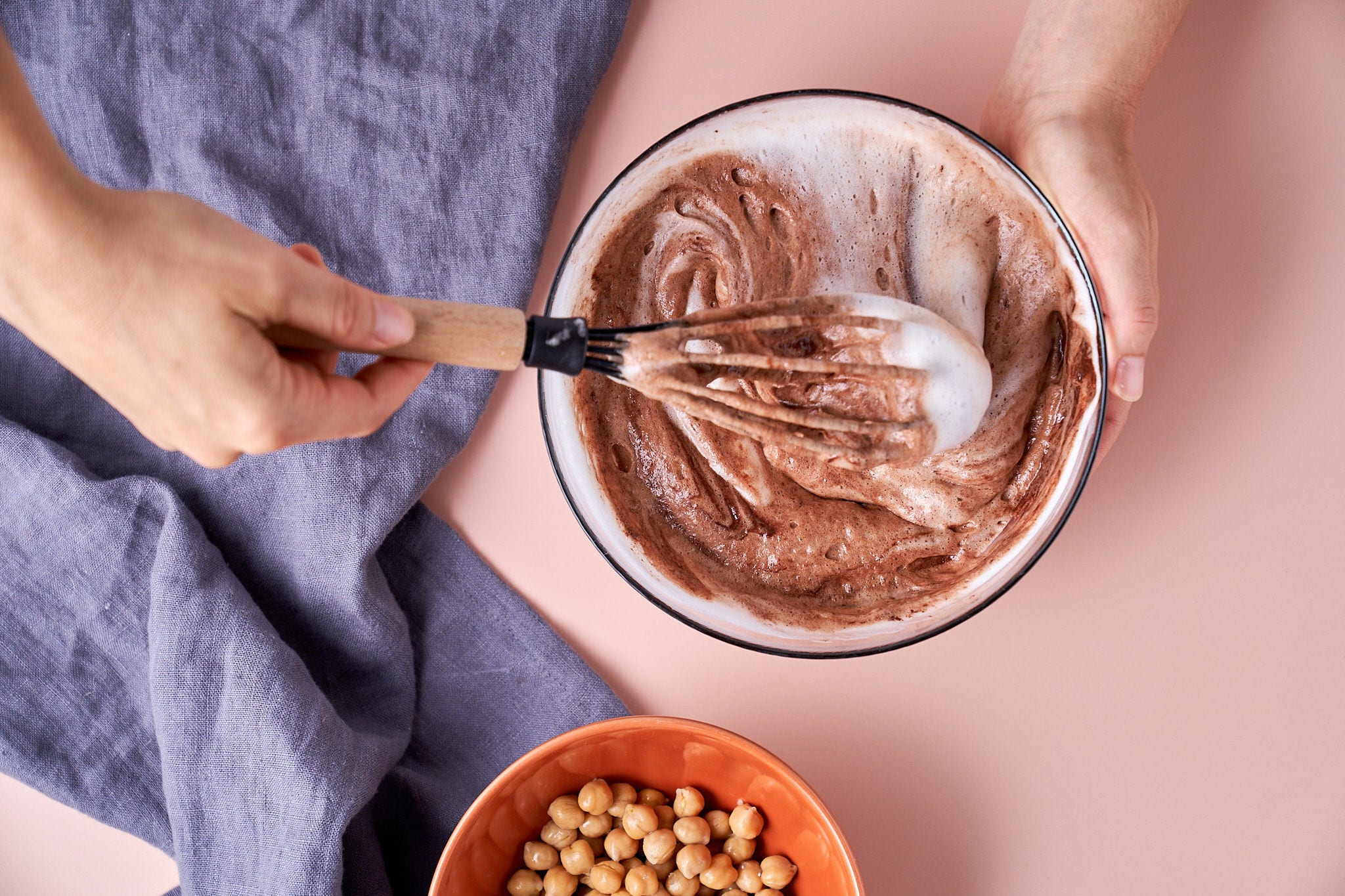 Dessert met kikkererwten: recept voor vegan chocolademousse