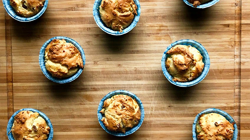 Hartige muffins met schapenkaas – mediterraan genot voor elke gelegenheid