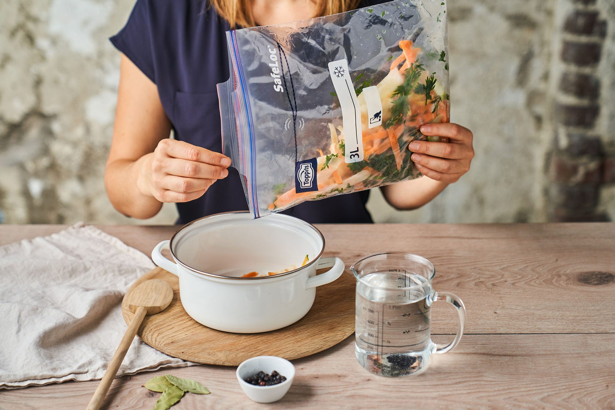 Recette de bouillon d'hiver aux légumes