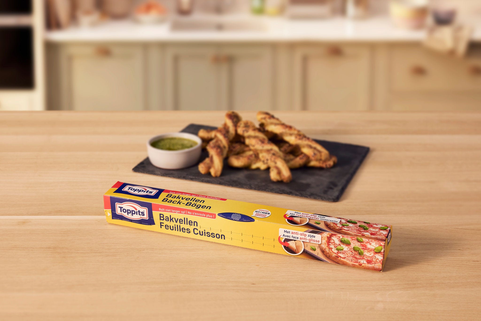 Parmezaanse pestotwists