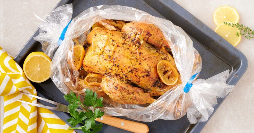 Wordt kip knapperig in een braadzak? Tips & recept