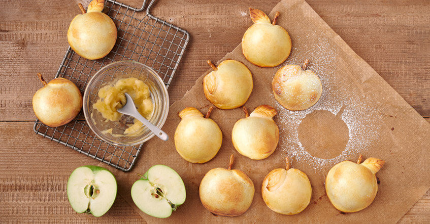 Knapperige appelflappen – fruitig gebak met kaneel en bladerdeeg