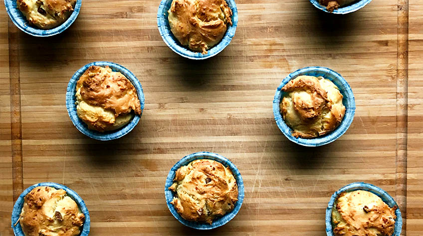 Hartige muffins met schapenkaas – mediterraan genot voor elke gelegenheid