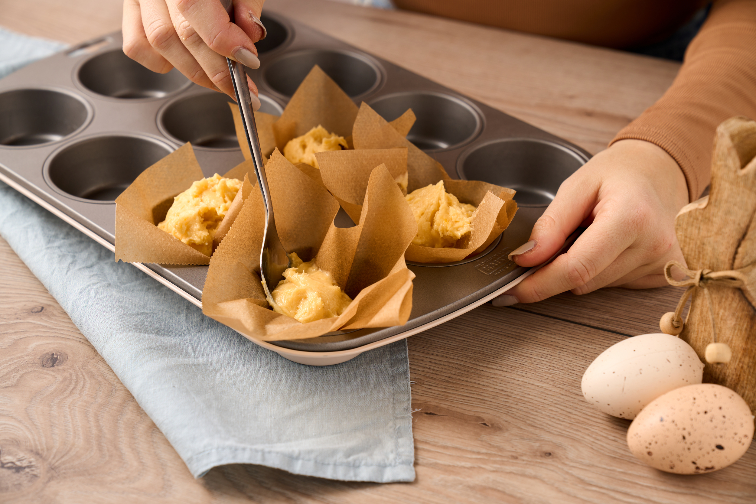 Paascupcakes met citroensmaak en romige topping – perfect voor de paasbrunch