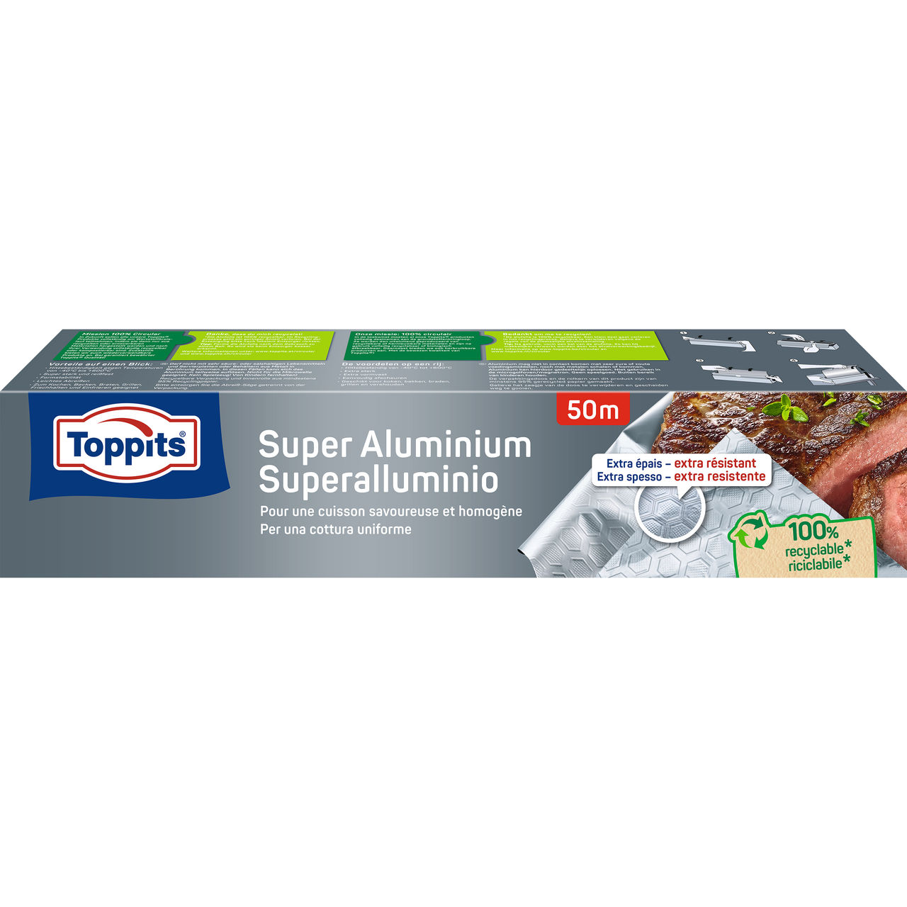 Toppits, Superalu, Big Pack 2025, Packshot, BE, NL, CH, GS1