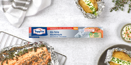 Toppits® aluminiumfolie