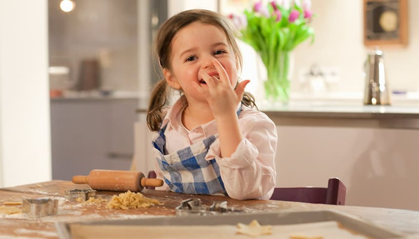 Koekjes bakken met de bakvellen van Toppits®.