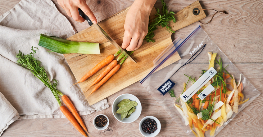 Bouillon de légumes maison – sans gaspillage alimentaire