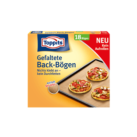 Gevouwen bakvellen van Toppits®